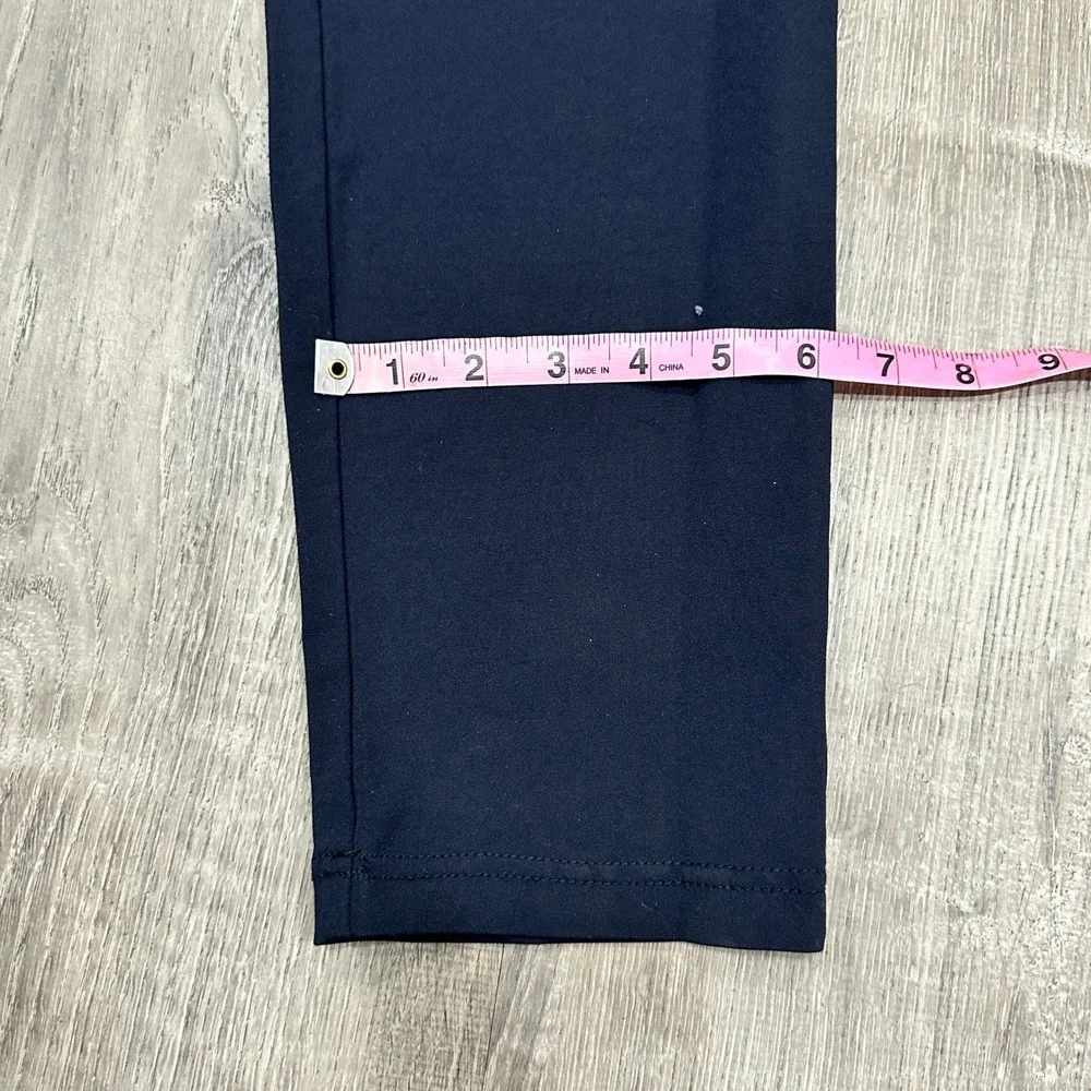 BYLT Premium Basics Everyday Pant 2.0 Mens Large Navy Slim Performance Chino